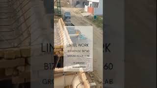 Lintel Work in Sector B17 D Block Islamabad construction contractor builders [upl. by Jeroma221]