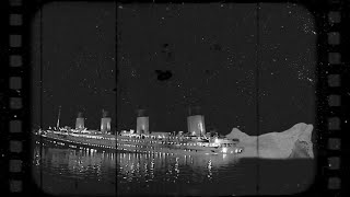 RARE FOOTAGE RMS Titanic Sinking 1912 [upl. by Enairb]