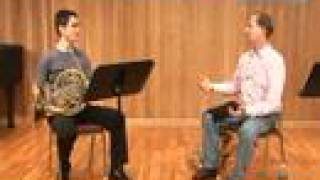 NY Phil Erik Ralskes F Horn Private Lesson [upl. by Nahsad]