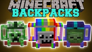 BackPack Mod  Mods for MCPE 014x [upl. by Biggs]