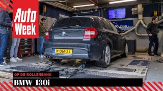 BMW 130i 2005  Op de rollenbank [upl. by Maxie]