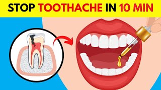 10 Quick amp Effective HOME REMEDIES for a TOOTHACHE [upl. by Giark]