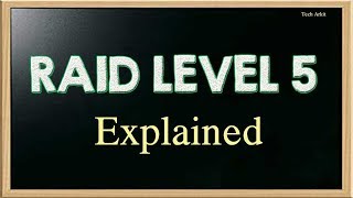 RAID Level 5 Explained  Tech Arkit [upl. by Crutcher304]