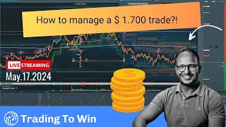 How to manage a  1700 trade with TTW  TradeFinder [upl. by Gatias]