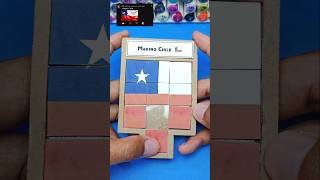 Making Chile 🇨🇱 But Cardboard Puzzle Games [upl. by Aw]