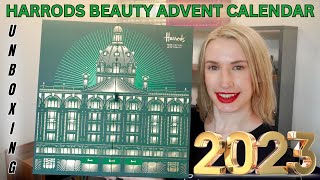 Harrods Beauty Advent Calendar Unboxing 2023 [upl. by Holcomb]