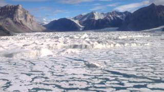 Yelverton Inlet amp Yelverton Glacier N Ellesmere Island [upl. by Ardnot]