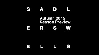 Autumn 2015 season now on sale  Sadlers Wells [upl. by Peddada]