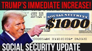 TRUMPS NEW SOCIAL SECURITY BENEFITS BOOST SSA SSI SSDI Payments  Social Security Update [upl. by Joao296]