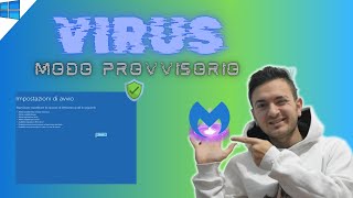 Come Rimuovere un Virus in Modalità Provvisoria su Windows 10  Guida Completa [upl. by Drusy]