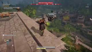 Assassins Creed Odyssey  Spartan Kicking a Mercenary off a Ledge [upl. by Nnaeoj896]