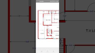 51 48 house design housedrawingplan houseplan 2024 [upl. by Bridgid]