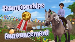 Runes Level 2 amp 15 Championships  An Announcement Star Stable [upl. by Harak]