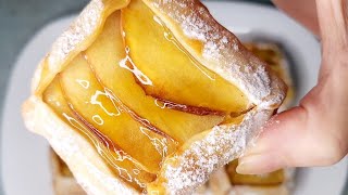 ¡NO HAGAS MASA EL POSTRE MÁS RICO en 5 MINUTOS Y SÓLO 1 MANZANA🍎 DELICIOSO PARA REYES y quotREINASquot 😋 [upl. by Keen52]