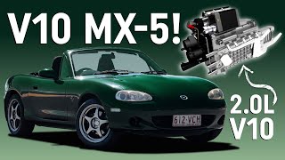 Were putting a V10 into a Mazda MX5  Ep3 [upl. by Strade89]