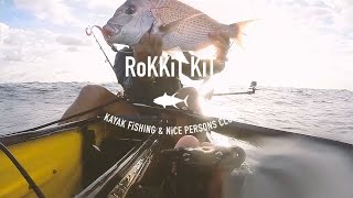 Kingscliff wind amp snapper  Kayak Fishing Australia [upl. by Darnok]