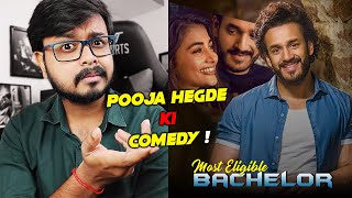 Most Eligible Bachelor Movie Review In Hindi  Akhil Akkineni  Pooja Hegde  By Crazy 4 Movie [upl. by Alyose]