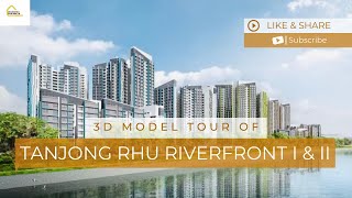 Exploring HDB BTO Tanjong Rhu Riverfront I and II in 3D Sales Launch June 2024 [upl. by Salinas]