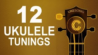 12 UKULELE TUNINGS  The Most Complete Guide on Ukulele Tuning [upl. by Ibbed471]