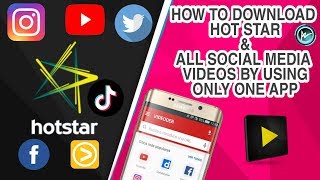 💓💓 HOW TO DOWNLOAD VIDEOS IN HOTSTAR amp ALL SOCIAL MEDIA APPS USING VIDEODER 💓💓 [upl. by Gentry851]