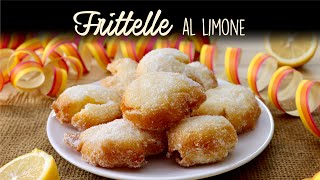 Come fare le FRITTELLE AL LIMONE di Carnevale  Ricetta Facile BuonIdea SHORTS [upl. by Engracia154]