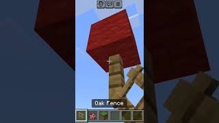 Make Ballon in minecraft minecraft shorts [upl. by Tniassuot]