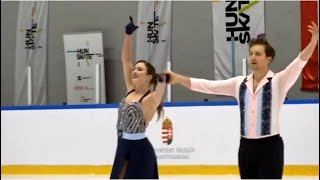 カレイラポノマレンコ Christina CARREIRAAnthony PONOMARENKO USA RD  Budapest Trophy 2024 [upl. by Leese45]