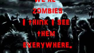 The Lillingtons Zombies Lyrics on Screen [upl. by Lladnik]