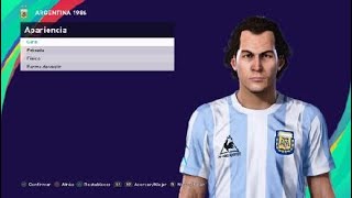 Ricardo Bochini Argentina 1986eFootball PES 2021 SEASON UPDATE [upl. by Cathi]