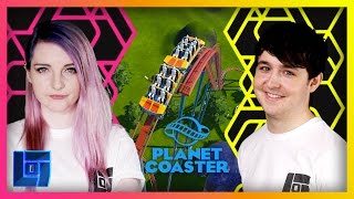 LDShadowLady Vs SmallishBeans  Awesome Planet Coaster Challenge  Legends of Gaming [upl. by Ammamaria740]