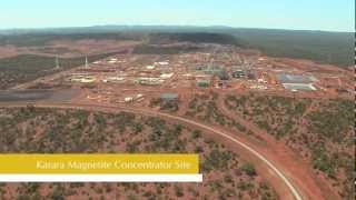 Karara Iron Ore Project Aerial Construction Update as at 24 Febuary 2012 [upl. by Desi]