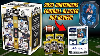 2023 CONTENDERS FOOTBALL BLASTER BOX REVIEW🏈 1 MEM OR AUTO🔥 [upl. by Isus488]