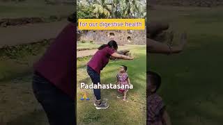 Padahastasana benefits and process weightloss workout yoga motivation flexibility youtube [upl. by Mail]