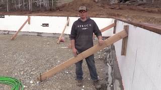 How To Build ICF Walls for below grade crawl space or foundations [upl. by Adnuhser]