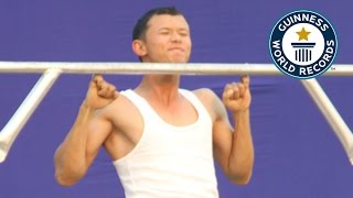 SPOTLIGHT  Most consecutive pinky pullups [upl. by Jemine]