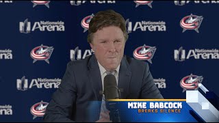 Mike Babcock Breaks Silence  Press Conference [upl. by Etteuqram216]