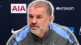 Ange Postecoglou embargoed prematch press conference  Tottenham Hotspur v Manchester City [upl. by Ettolrahs]