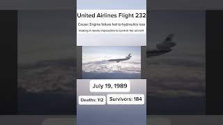 United Airlines Flight 232 Crash shorts planecrash [upl. by Lyle808]