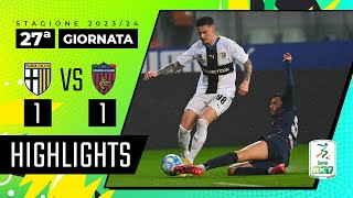 Parma vs Cosenza 11  Al Tardini i lupi fermano la capolista  HIGHLIGHTS SERIE BKT 2023  2024 [upl. by Primaveria]