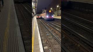 LONDON JUBILEE LINE TRAIN BEAUTIFUL NIGHT VIEWS TOUR 2024 WOWS [upl. by Reta]