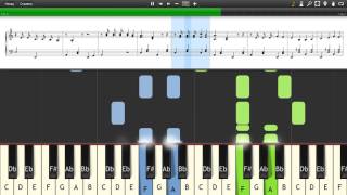 Toto Cotugno  Litaliano  Piano tutorial and cover Sheets  MIDI [upl. by Ttesil]