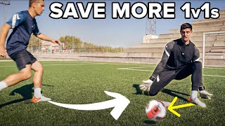 ULTIMATE 1v1 saving goalkeeper tutorial by Courtois [upl. by Tawney]