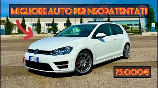 GOLF 7 CUP 12TSI 15 MIGLIORE AUTO PER NEOPATENTATI [upl. by Ecnatsnok]