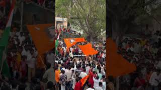 Raja Singh Ram Navami 2024 Celebrations at Dhoolpet rajasingh ramnavamishobhayatra ytshorts [upl. by Goldshlag277]