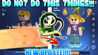 Dont Do Spins Before Watching this video New Update ll blockman go 👀 [upl. by Pearce]