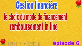 Gestion financière chapitre 3 le choix du mode de financement [upl. by Carine759]