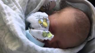 NEWBORN BABY BOY  1 DAY OLD  PART 1 [upl. by Talie529]