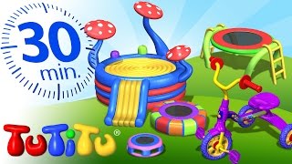 TuTiTu Compilation  Best EnergyBurning Toys for Toddlers  Push Scooter Rideon Toy and More [upl. by Abram]