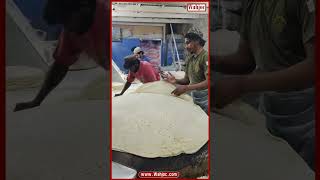 Traditional indian Roti making  street food  Manda Roti making  Rumali roti recipe  Wahjoc Food [upl. by Airrotal]