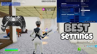 Smooth PS5 Player 🤤  BEST Controller Settings amp Sensitivity For Fortnite [upl. by Donnamarie]